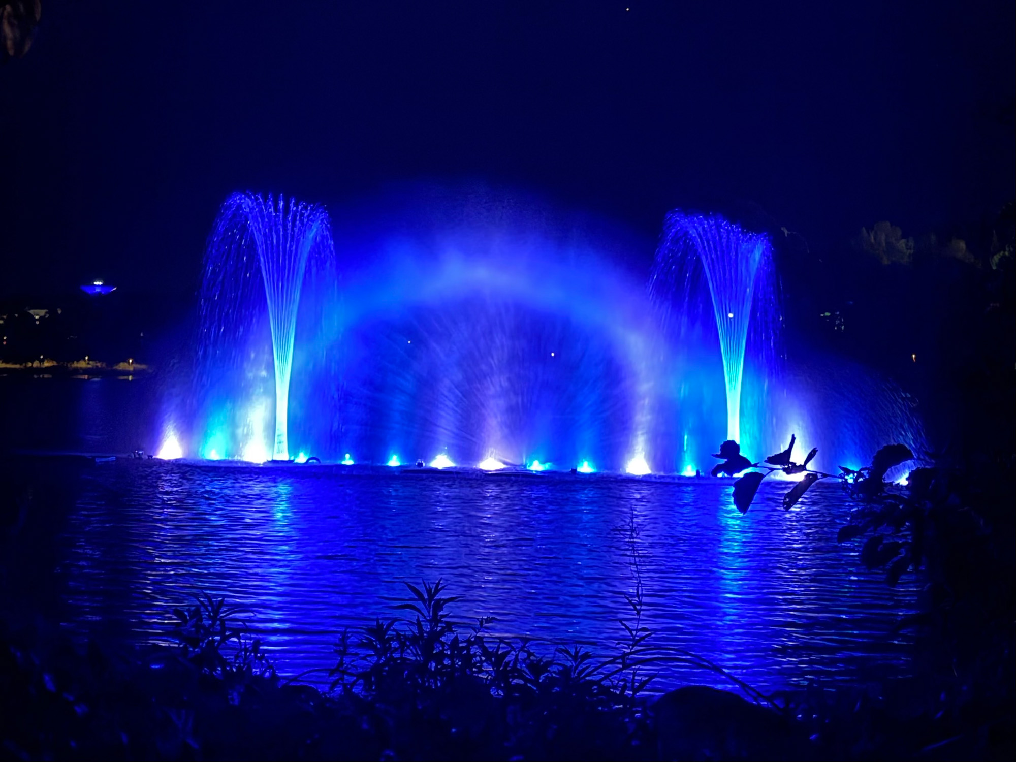 Twilight Magic – waterscreen as part of the water show